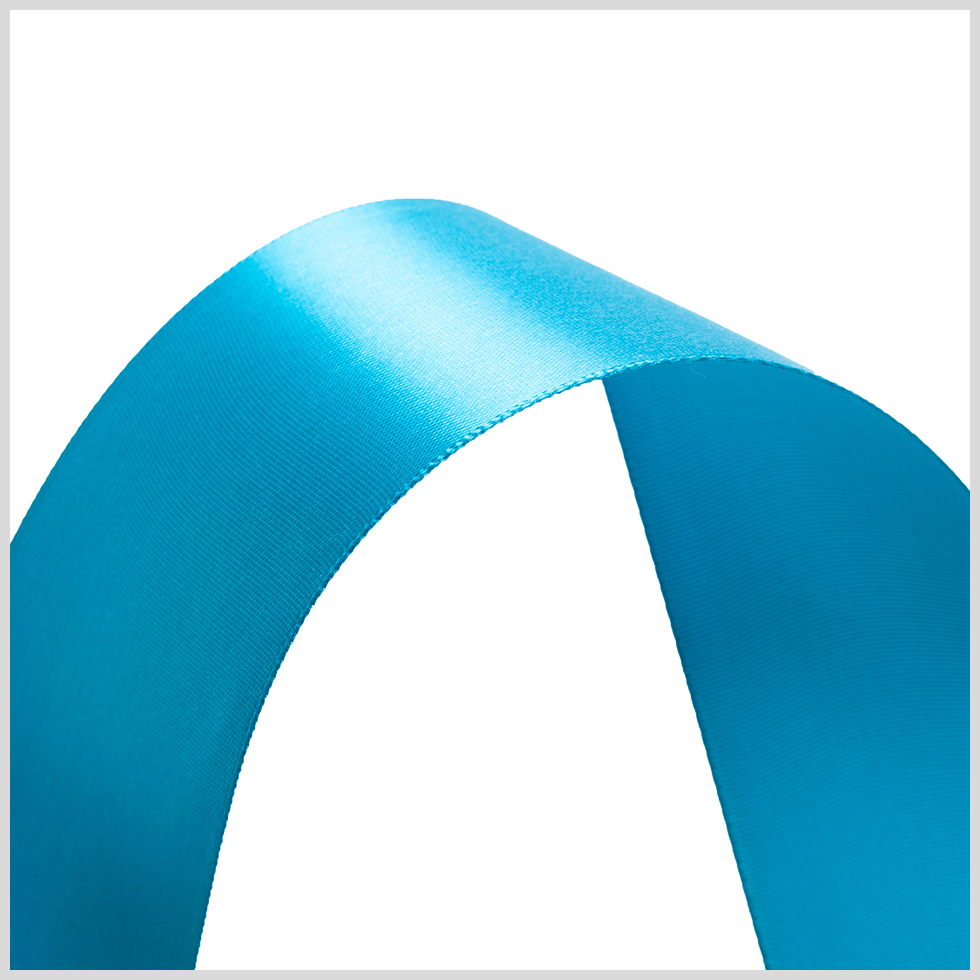 1.5" Sapphire Single Face Satin Ribbon