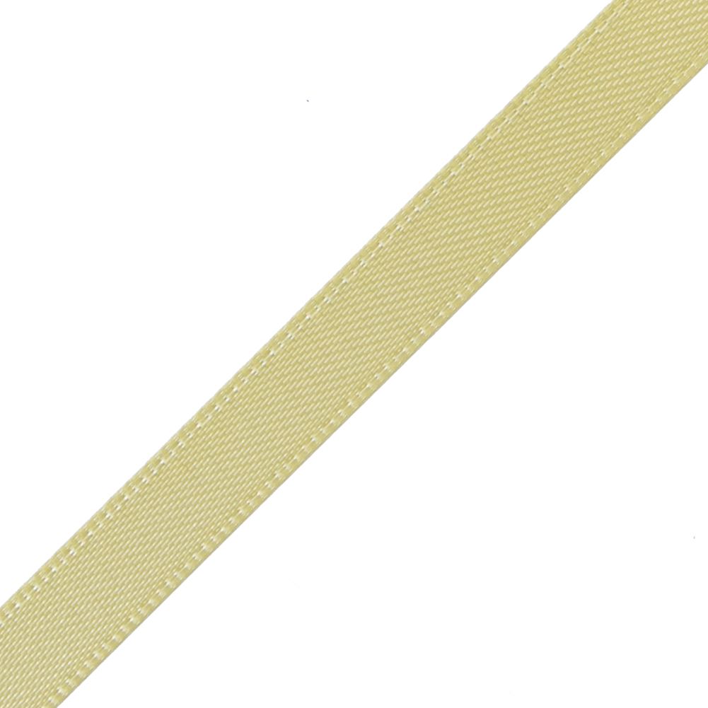 3/8" Maize Double Face Satin Ribbon
