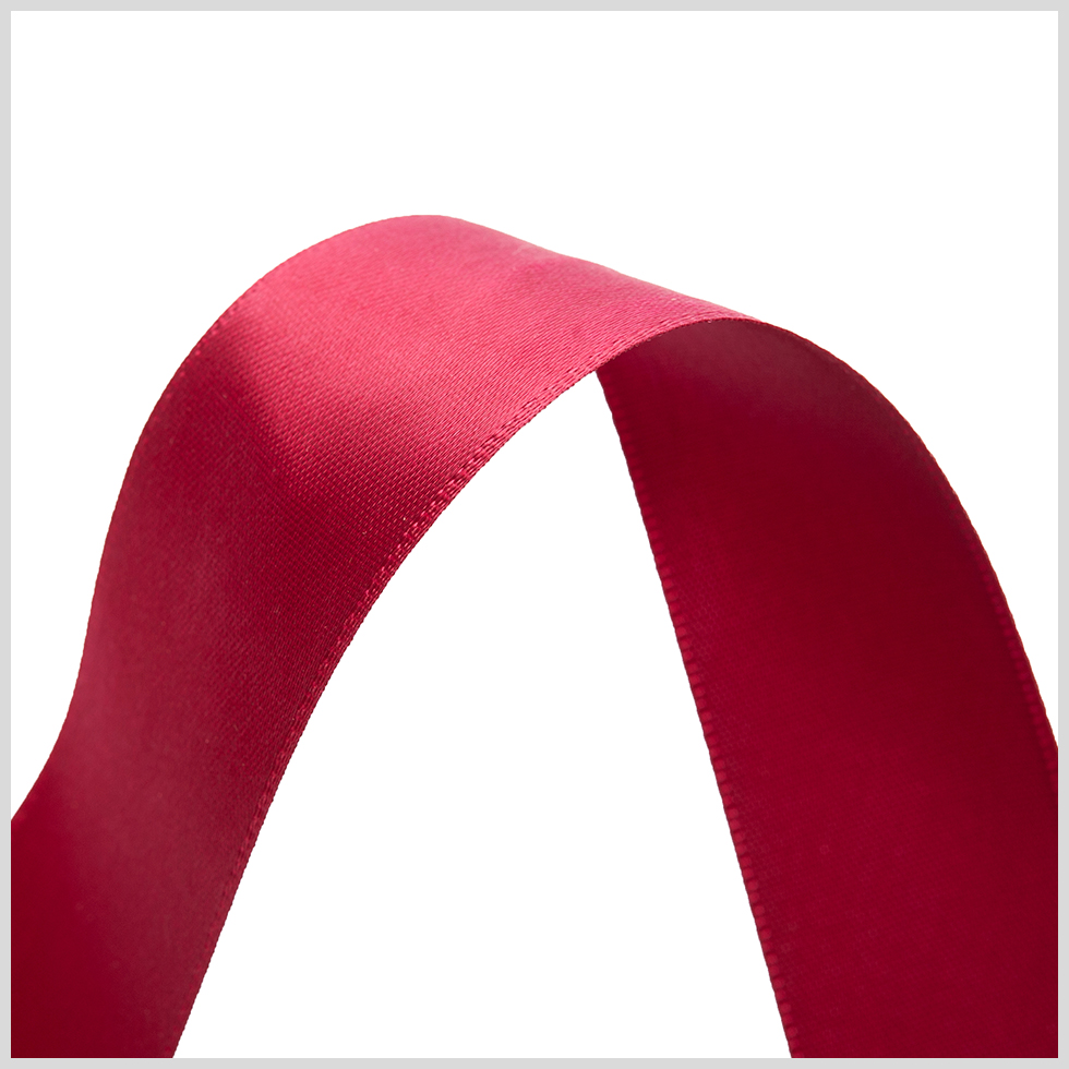 7/8" Wine Double Face Satin Ribbon