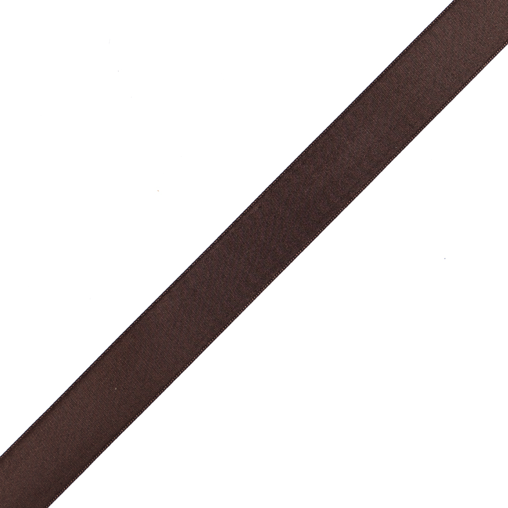 7/8″ Brown Double Face Satin Ribbon 7/8″ Brown Double Face Satin Ribbon