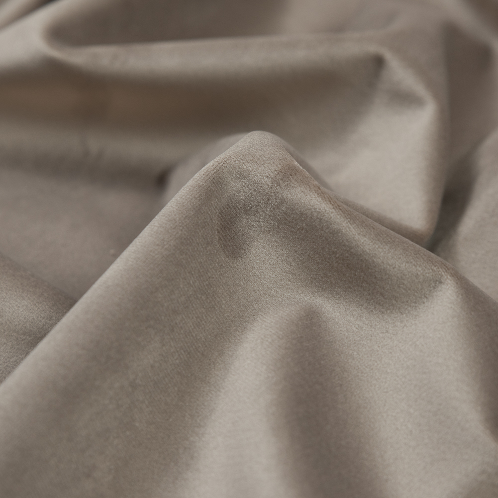 Ultra Soft Polyester Velvet – Mole – British Imported Ultra Soft Polyester Velvet – Mole – British Imported