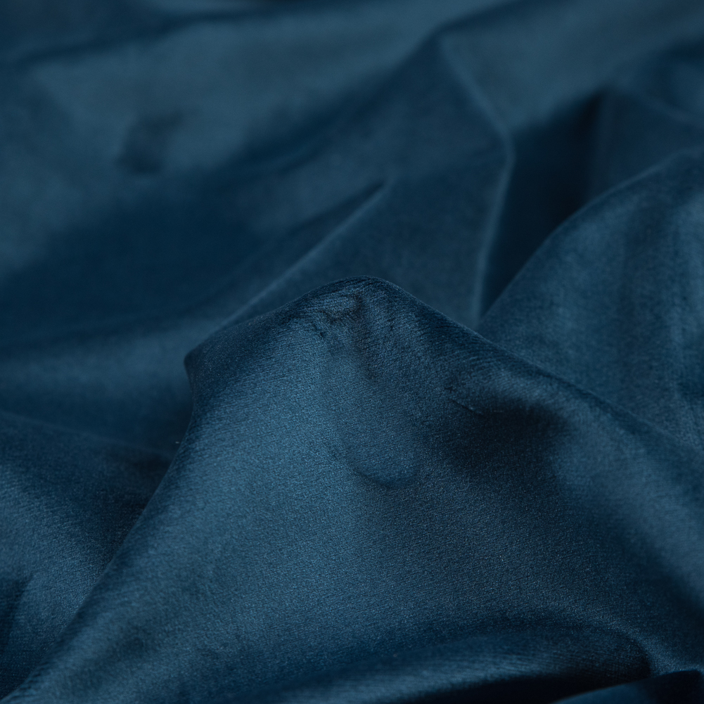 Ultra Soft Polyester Velvet – Navy – British Imported Ultra Soft Polyester Velvet – Navy – British Imported