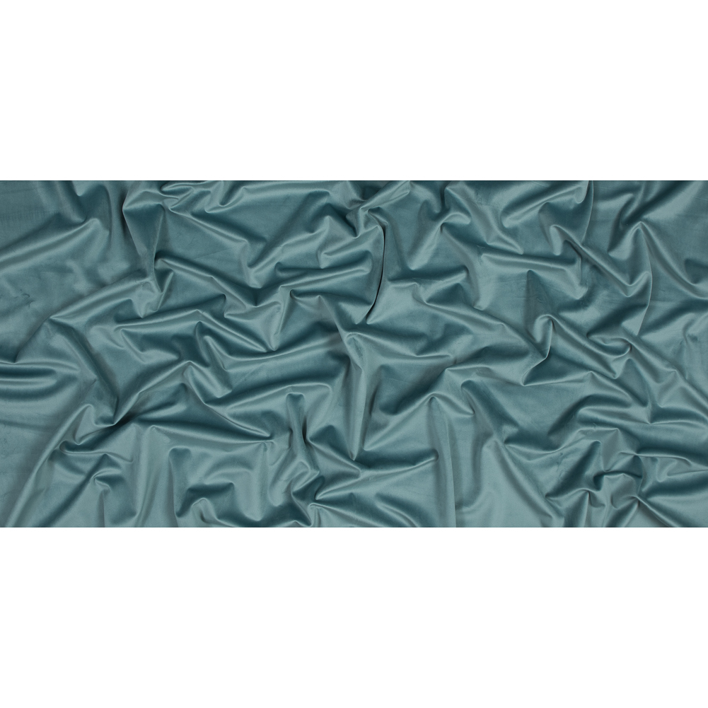 Ultra Soft Polyester Velvet – Aqua – British Imported Ultra Soft Polyester Velvet – Aqua – British Imported