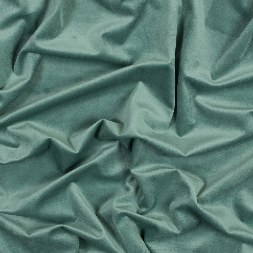 Ultra Soft Polyester Velvet – Seafoam – British Imported Ultra Soft Polyester Velvet – Seafoam – British Imported