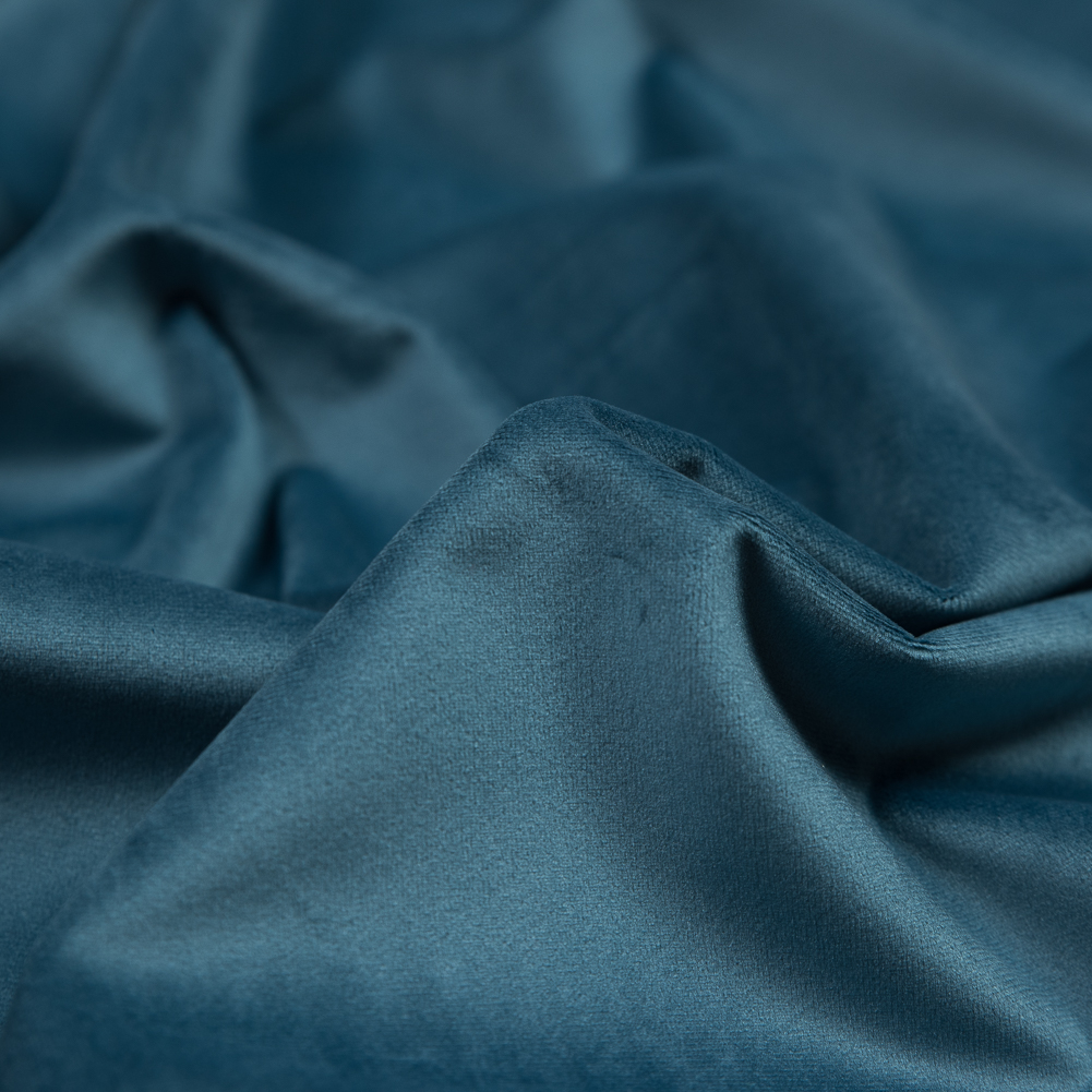 Ultra Soft Polyester Velvet – Wedgewood – British Imported Ultra Soft Polyester Velvet – Wedgewood – British Imported