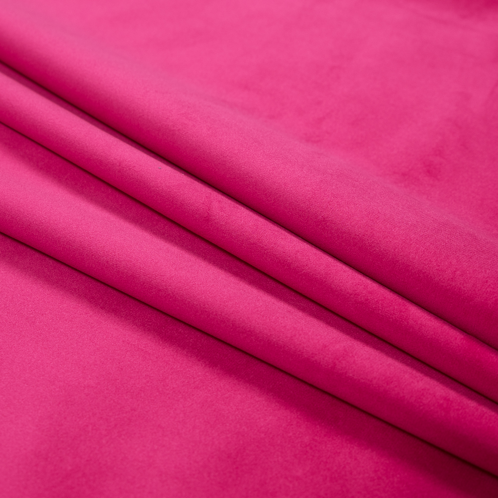 Ultra Soft Polyester Velvet – Fuchsia – British Imported Ultra Soft Polyester Velvet – Fuchsia – British Imported