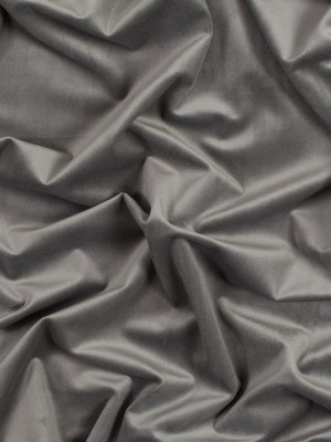 Ultra Soft Polyester Velvet – Gray – British Imported Ultra Soft Polyester Velvet – Gray – British Imported