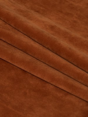 Ultra Soft Polyester Velvet – Rust – British Imported Ultra Soft Polyester Velvet – Rust – British Imported