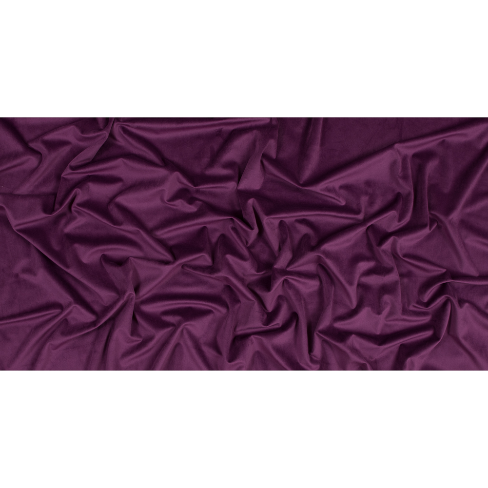 Ultra Soft Polyester Velvet – Aubergine – British Imported Ultra Soft Polyester Velvet – Aubergine – British Imported