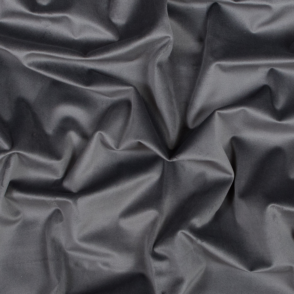 Ultra Soft Polyester Velvet – Slate – British Imported Ultra Soft Polyester Velvet – Slate – British Imported