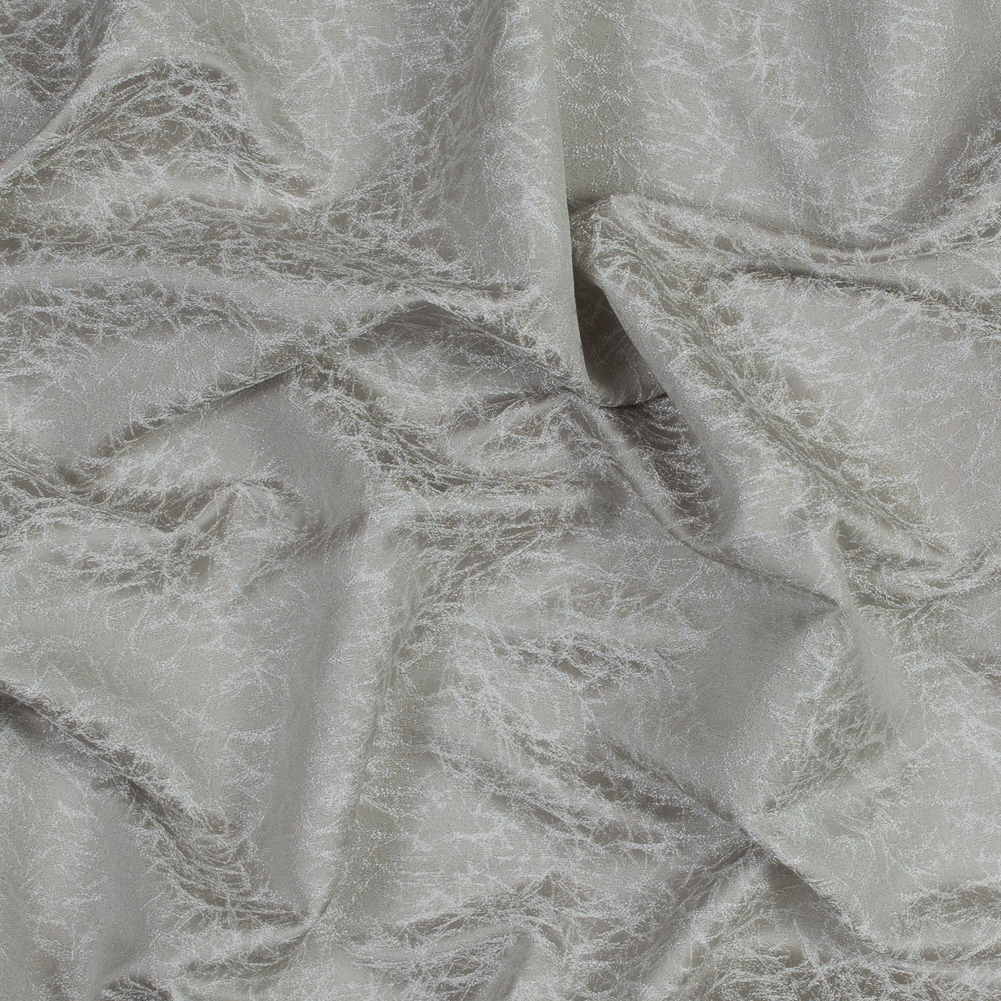 Satin-Faced Jacquard – Linen Cracked – British Imported Satin-Faced Jacquard – Linen Cracked – British Imported