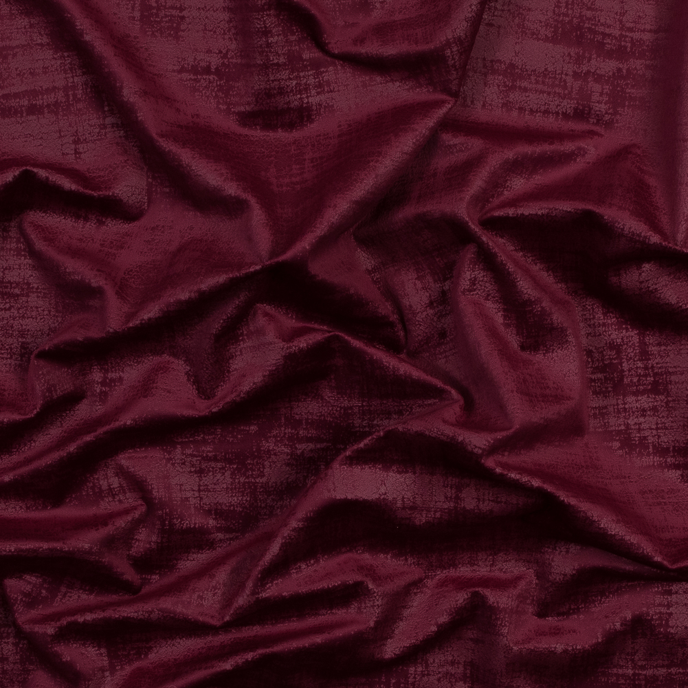Embossed Textured Velvet – Berry – British Imported Embossed Textured Velvet – Berry – British Imported