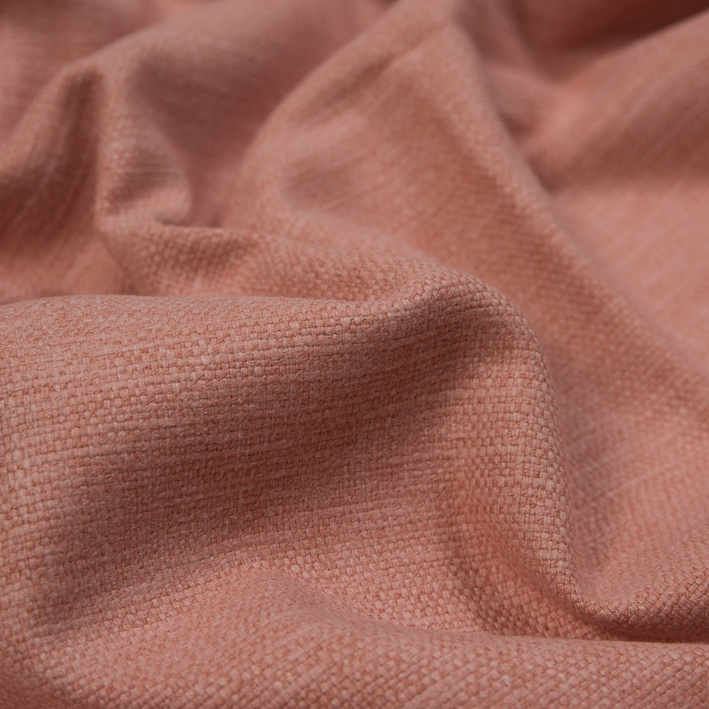Polyester and Cotton Woven – Coral – British Imported Polyester and Cotton Woven – Coral – British Imported