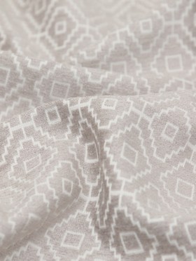 Chenille Jacquard – Dove Diamond Geometric – British Imported Chenille Jacquard – Dove Diamond Geometric – British Imported
