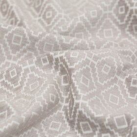 Chenille Jacquard – Dove Diamond Geometric – British Imported Chenille Jacquard – Dove Diamond Geometric – British Imported
