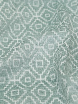 Chenille Jacquard – Spa Diamond Geometric – British Imported Chenille Jacquard – Spa Diamond Geometric – British Imported