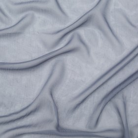 Wrinkled Drapery Sheer Fabric – Denim – British Imported Wrinkled Drapery Sheer Fabric – Denim – British Imported