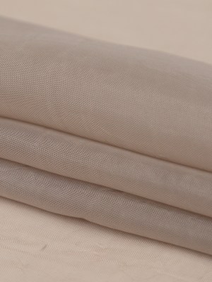 Wrinkled Drapery Sheer Fabric – Fawn – British Imported Wrinkled Drapery Sheer Fabric – Fawn – British Imported