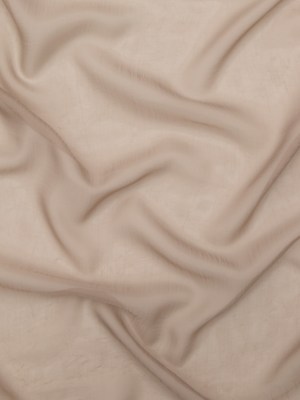 Wrinkled Drapery Sheer Fabric – Fawn – British Imported Wrinkled Drapery Sheer Fabric – Fawn – British Imported