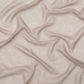 Wrinkled Drapery Sheer Fabric – Otter – British Imported Wrinkled Drapery Sheer Fabric – Otter – British Imported