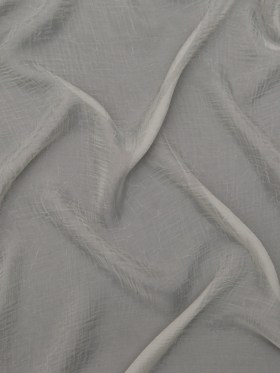 Wrinkled Drapery Sheer Fabric – Pebble – British Imported Wrinkled Drapery Sheer Fabric – Pebble – British Imported