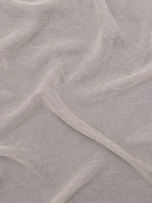 Wrinkled Drapery Sheer Fabric – Shell – British Imported Wrinkled Drapery Sheer Fabric – Shell – British Imported
