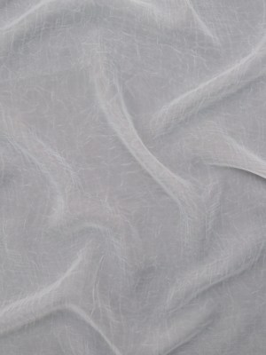 Wrinkled Drapery Sheer Fabric – Snow – British Imported Wrinkled Drapery Sheer Fabric – Snow – British Imported