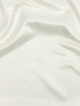 Home Decor Polyester Satin – Ivory – British Imported Home Decor Polyester Satin – Ivory – British Imported