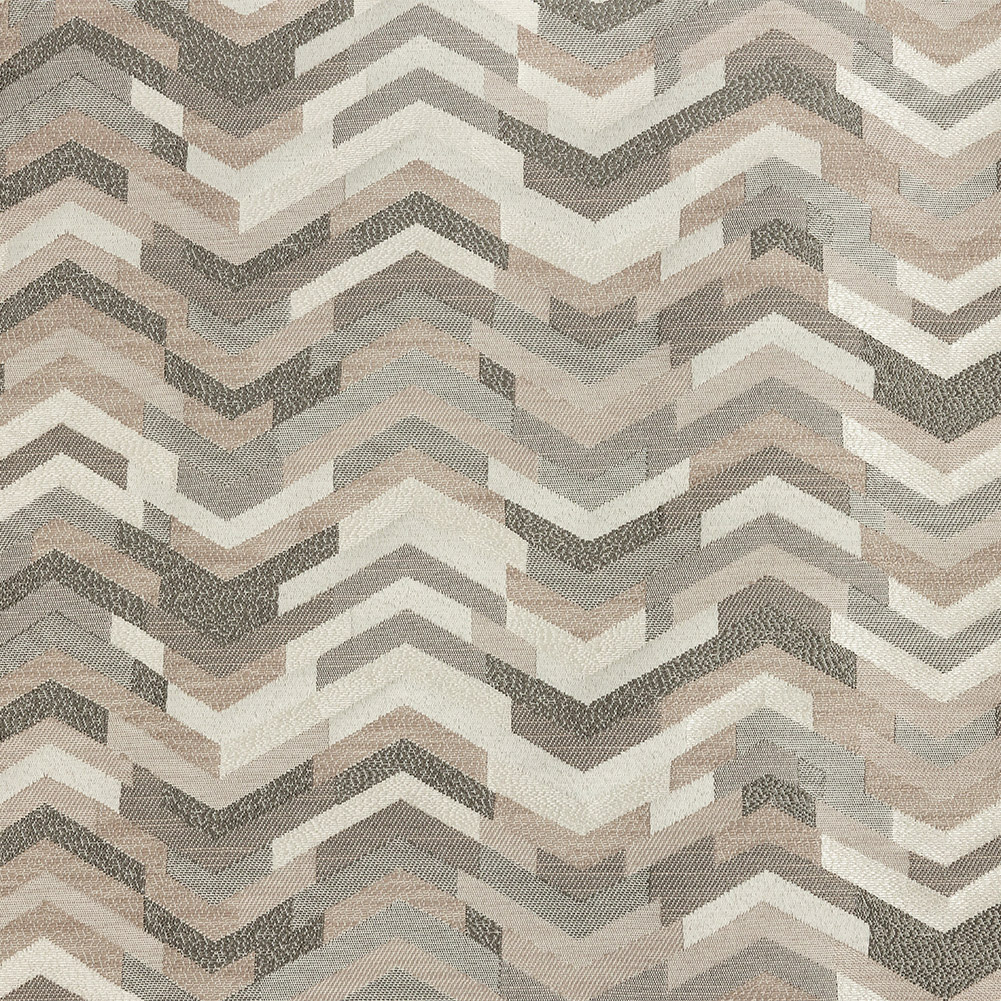 Polyester Jacquard – Blush Tactile Zig Zags – British Imported Polyester Jacquard – Blush Tactile Zig Zags – British Imported