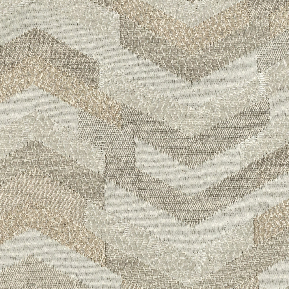 Polyester Jacquard – Linen Tactile Zig Zags – British Imported Polyester Jacquard – Linen Tactile Zig Zags – British Imported