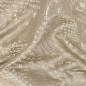 Satin-Faced Jacquard – Taupe Little Squares – British Imported Satin-Faced Jacquard – Taupe Little Squares – British Imported
