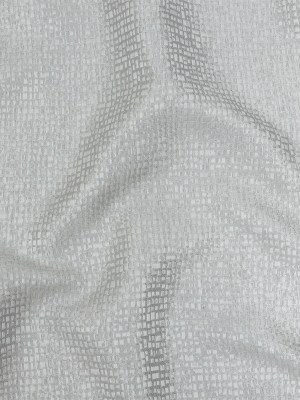 Polyester Jacquard – Platinum Grid – British Imported Polyester Jacquard – Platinum Grid – British Imported