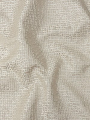 Polyester Jacquard – Taupe Grid – British Imported Polyester Jacquard – Taupe Grid – British Imported