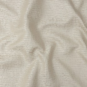 Polyester Jacquard – Taupe Grid – British Imported Polyester Jacquard – Taupe Grid – British Imported