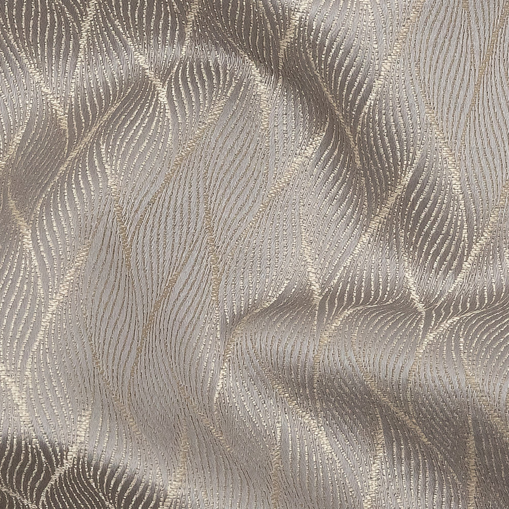Drapery Jacquard – Pewter Flowing Leaves – British Imported Drapery Jacquard – Pewter Flowing Leaves – British Imported