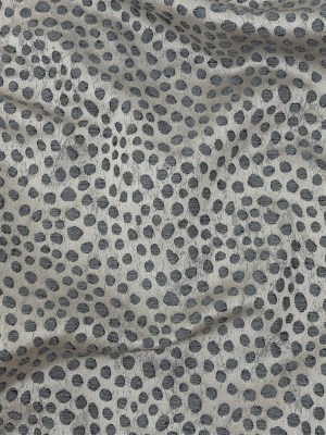 Polyester Jacquard – Pewter Spots – British Imported Polyester Jacquard – Pewter Spots – British Imported