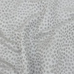 Polyester Jacquard – Platinum Spots – British Imported Polyester Jacquard – Platinum Spots – British Imported