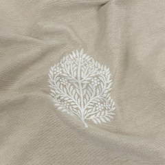 Embroidered Drapery Woven – Linen Foliage – British Imported Embroidered Drapery Woven – Linen Foliage – British Imported