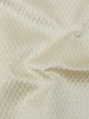 Drapery Jacquard – Ivory Diamond Quilted – British Imported Drapery Jacquard – Ivory Diamond Quilted – British Imported