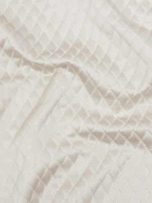 Satin-Faced Jacquard – Taupe Shadow Diamonds – British Imported Satin-Faced Jacquard – Taupe Shadow Diamonds – British Imported
