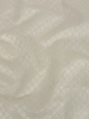 Drapery Jacquard – Ivory Moroccan Quatrefoil – British Imported Drapery Jacquard – Ivory Moroccan Quatrefoil – British Imported