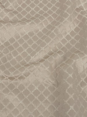 Drapery Jacquard – Taupe Moroccan Quatrefoil – British Imported Drapery Jacquard – Taupe Moroccan Quatrefoil – British Imported