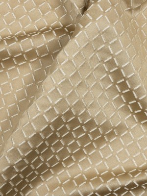 Satin-Faced Jacquard – Gold Broken Diamonds – British Imported Satin-Faced Jacquard – Gold Broken Diamonds – British Imported