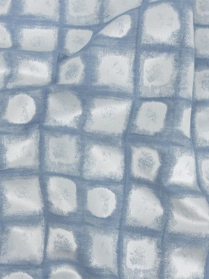 Drapery Jacquard – Denim Painterly Squares – British Imported Drapery Jacquard – Denim Painterly Squares – British Imported