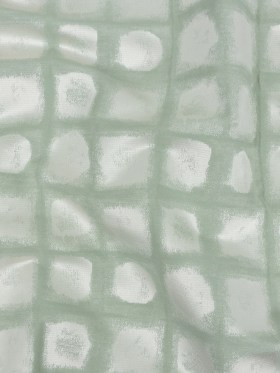 Drapery Jacquard – Sage Painterly Squares – British Imported Drapery Jacquard – Sage Painterly Squares – British Imported