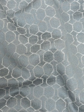 Polyester Jacquard – Ice Honeycombs – British Imported Polyester Jacquard – Ice Honeycombs – British Imported