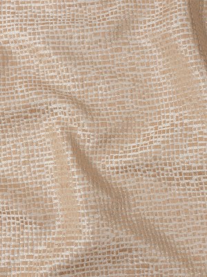 Polyester Jacquard – Cantaloupe Grid – British Imported Polyester Jacquard – Cantaloupe Grid – British Imported