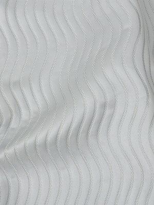 Satin-Faced Jacquard – Ice Wavy Lines – British Imported Satin-Faced Jacquard – Ice Wavy Lines – British Imported