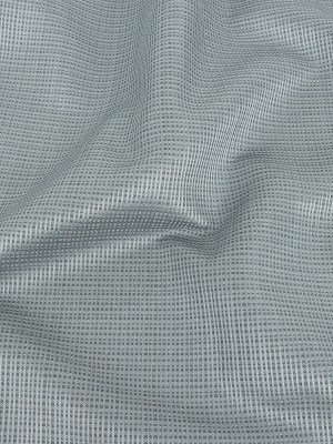 Gridded Polyester Woven – Ice – British Imported Gridded Polyester Woven – Ice – British Imported