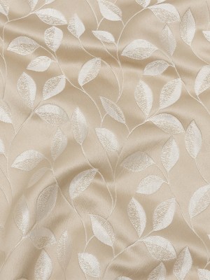 Satin-Faced Jacquard – Gold Foliage – British Imported Satin-Faced Jacquard – Gold Foliage – British Imported
